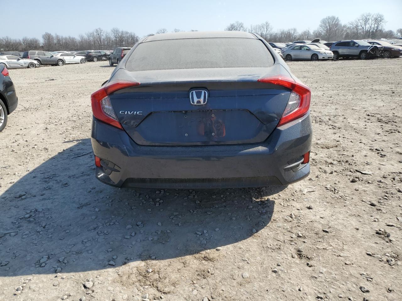 2017 Honda Civic VIN 19XFC2F59HE000663 Copart auction photo, front end damage thumbnail 6