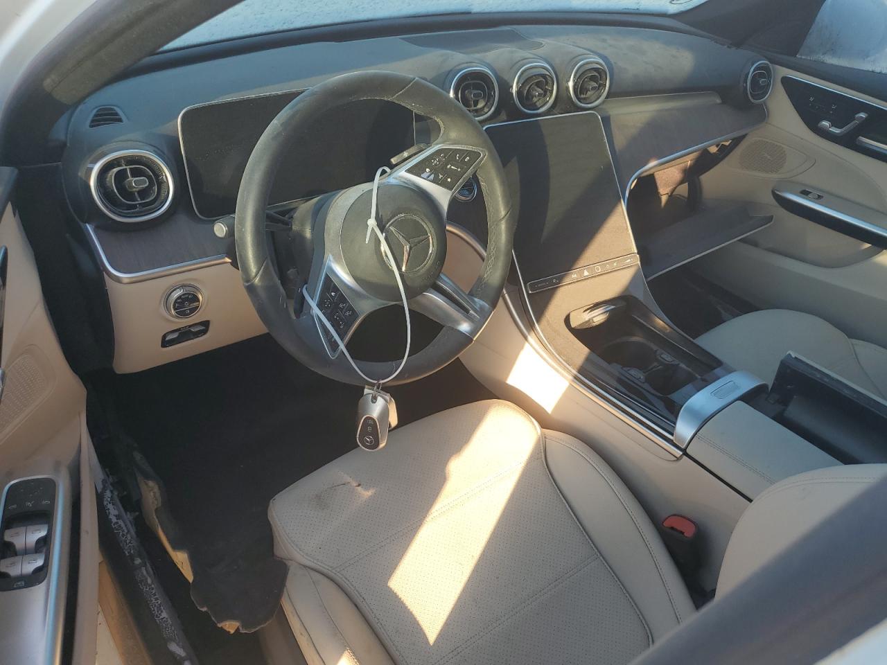 2024 Mercedes-Benz C-klasse VIN W1KAF4GB1RR163398 Copart auction photo, water/flood damage thumbnail 8