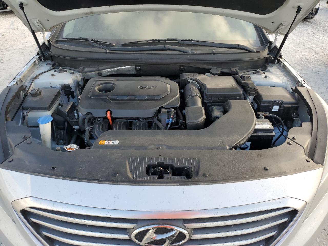 2017 Hyundai Sonata VIN 5NPE24AF6HH491618 Copart auction photo, rear end / side damage thumbnail 11
