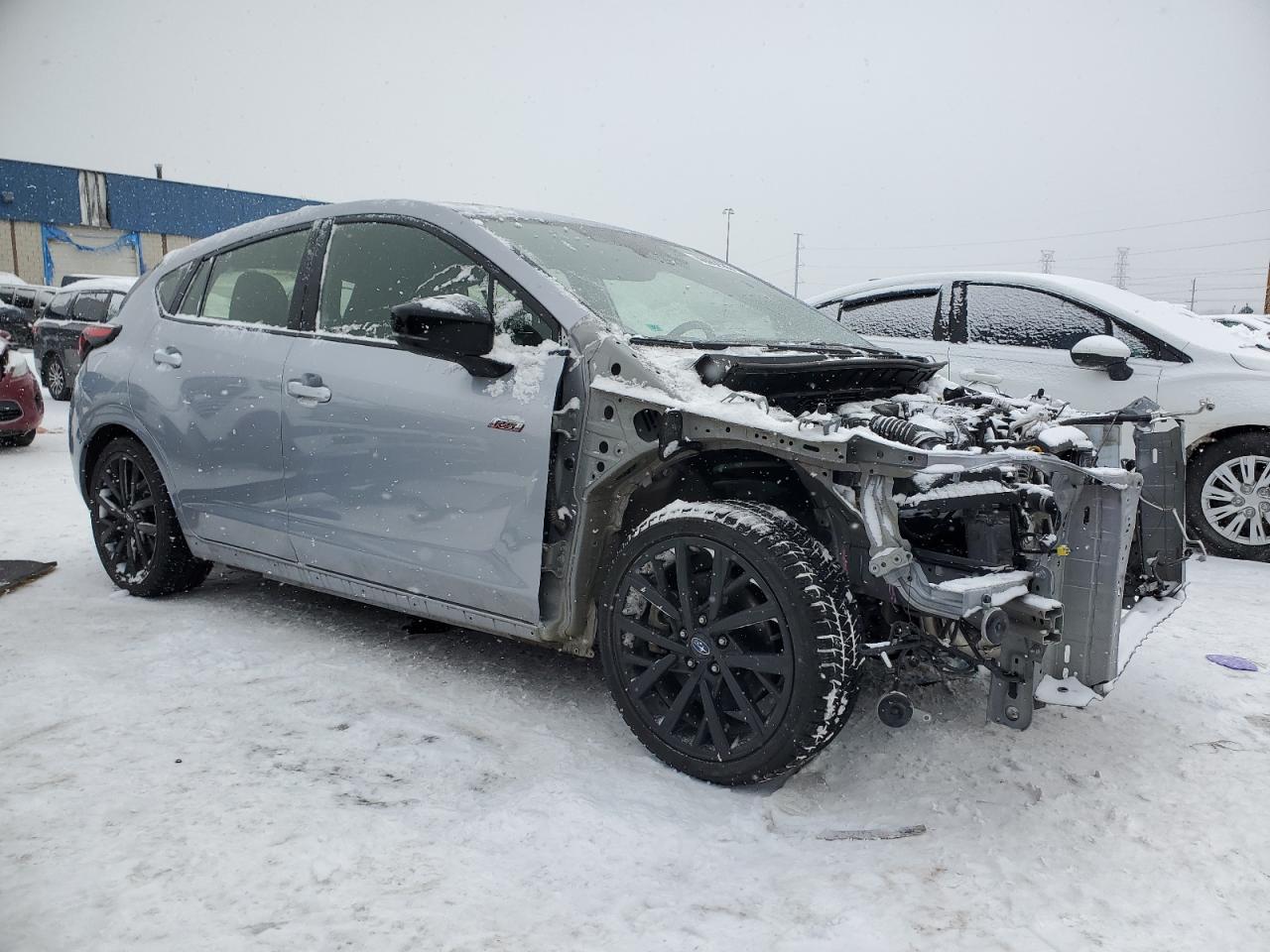 2024 Subaru Impreza VIN JF1GUHJCXR8240123 Copart auction photo, front end / stripped damage thumbnail 4