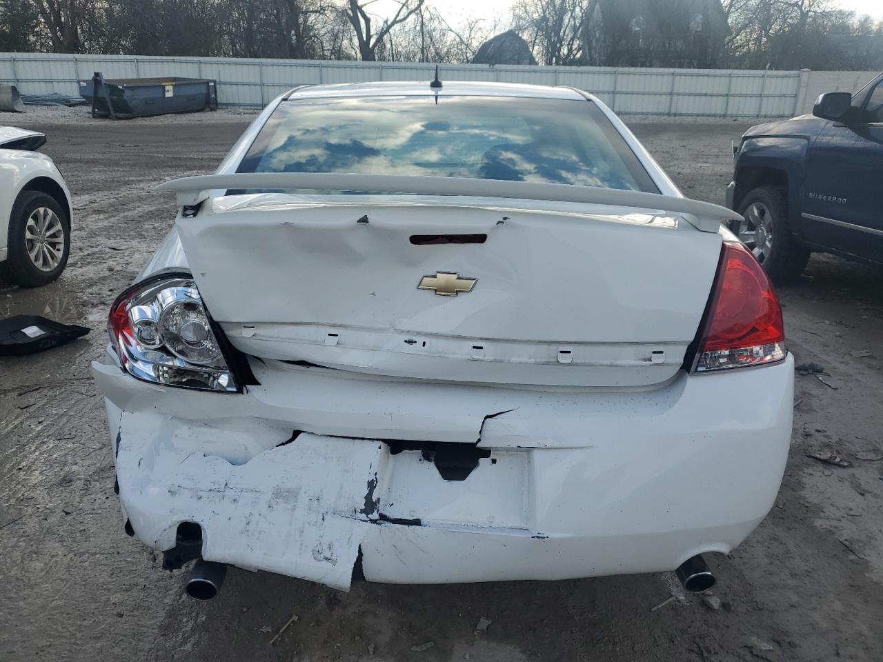 2013 Chevrolet Impala VIN 2G1WC5E37D1144603 Copart auction photo, rear end damage thumbnail 6