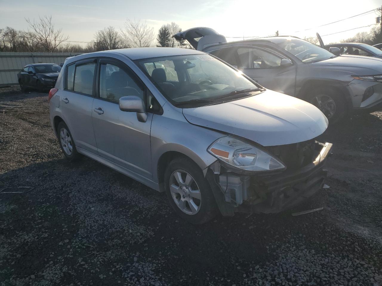 2011 Nissan Versa VIN 3N1BC1CP6BL373857 Copart auction photo, front end damage thumbnail 4