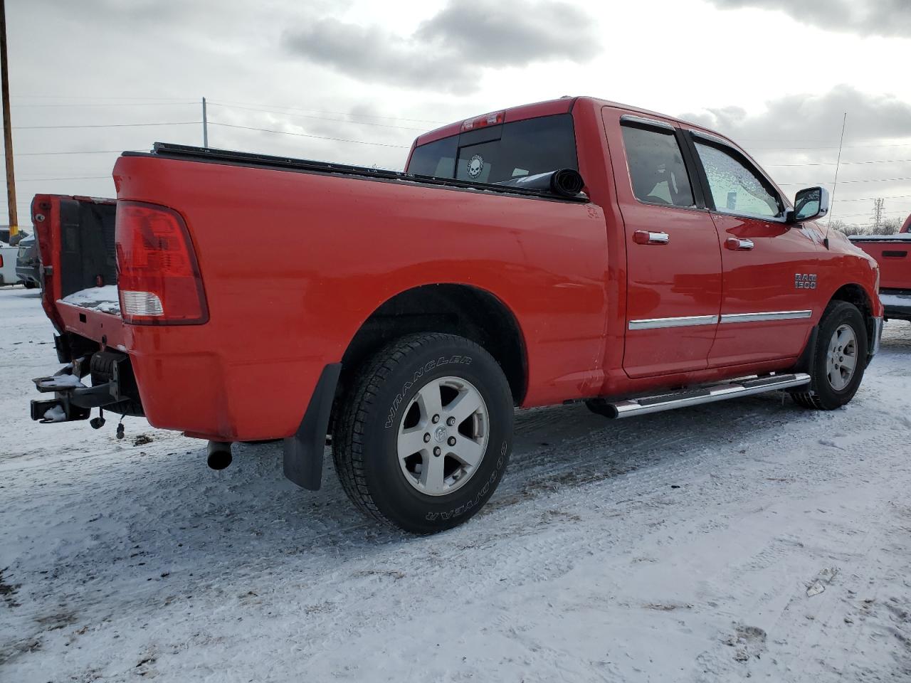 2010 Dodge RAM VIN 1D7RV1GP5AS241243 Copart auction photo, rear end / front end damage thumbnail 3