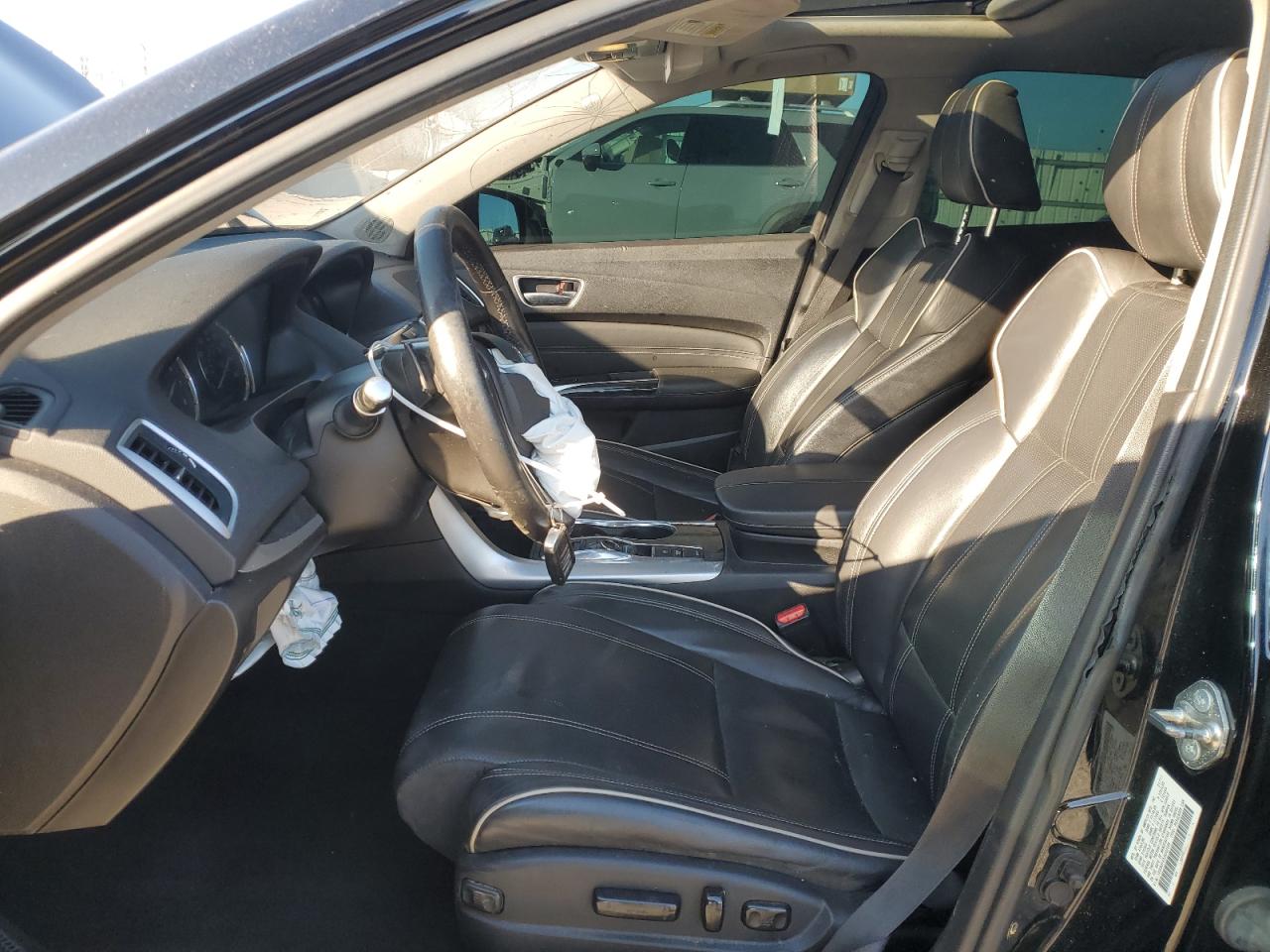 2018 Acura TLX VIN 19UUB3F50JA002599 Copart auction photo, front end / side damage thumbnail 7