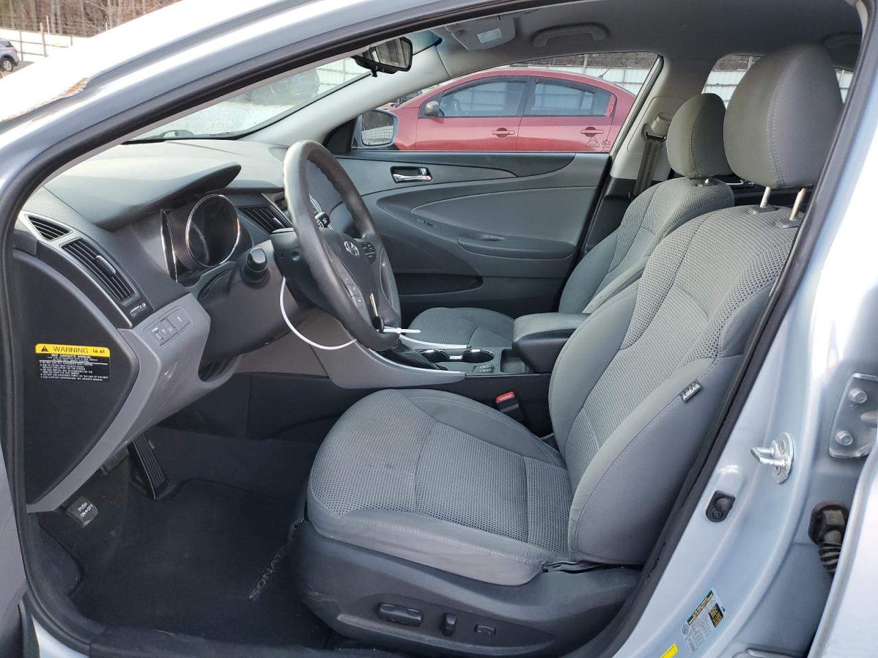 2014 Hyundai Sonata VIN 5NPEB4AC1EH886405 Copart auction photo, side damage thumbnail 7