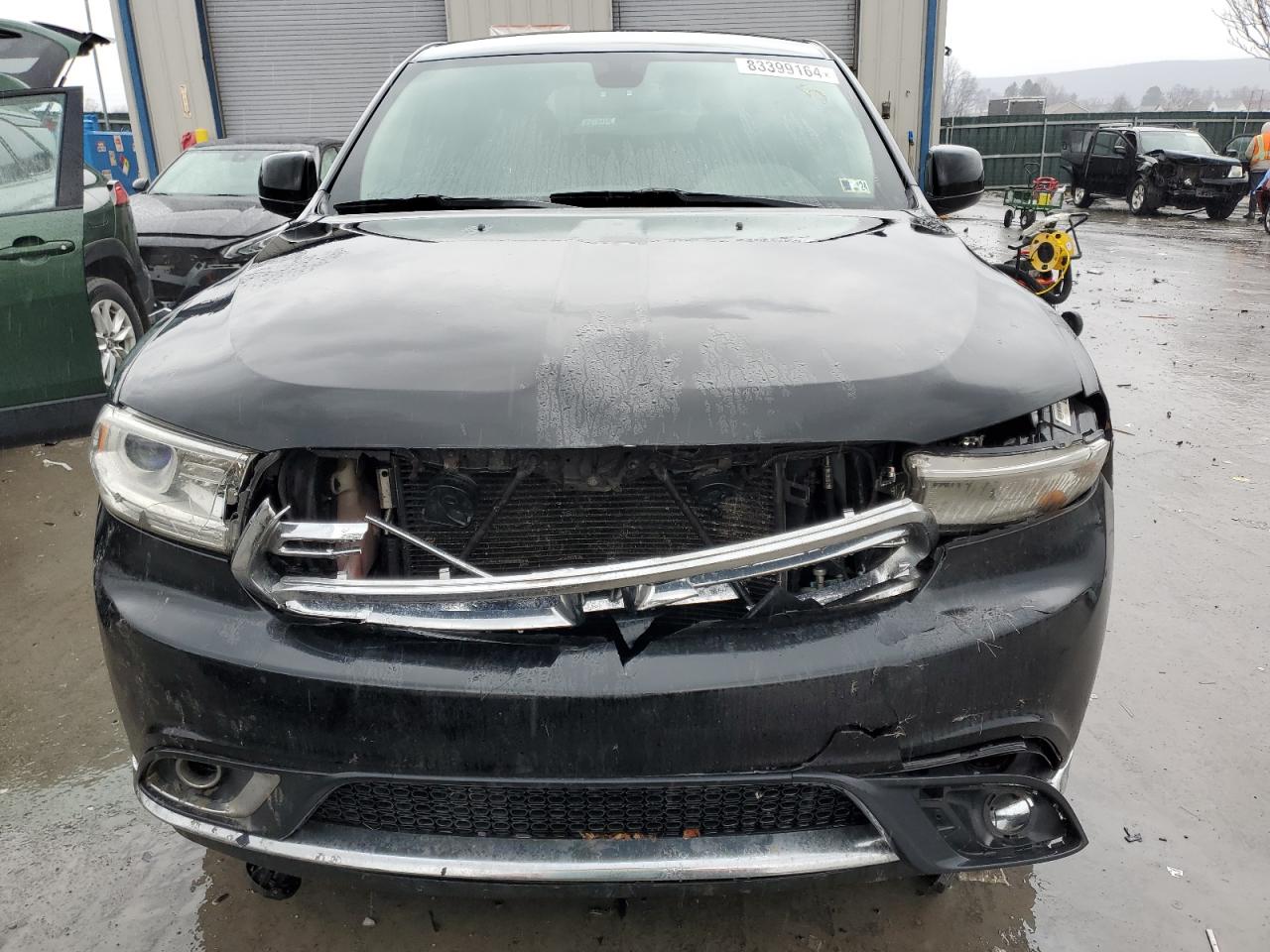 2014 Dodge Durango VIN 1C4RDJAG1EC562685 Copart auction photo, front end damage thumbnail 5