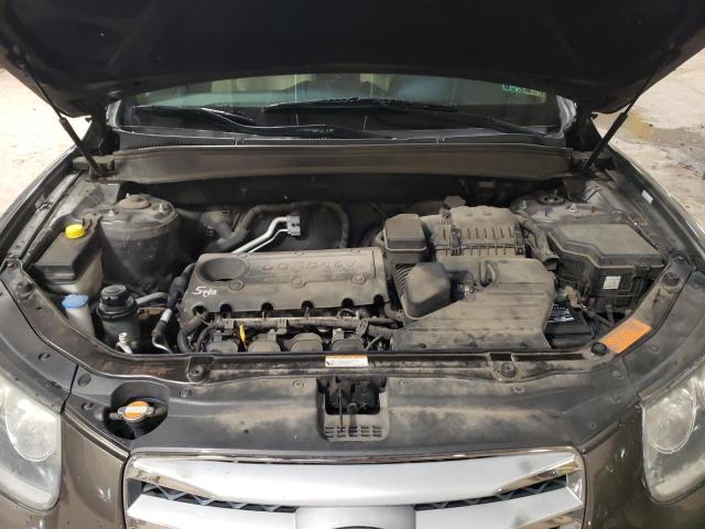 2012 Hyundai Santa Fe VIN 5XYZGDAB3CG149947 Copart auction photo, rear end / side damage thumbnail 12