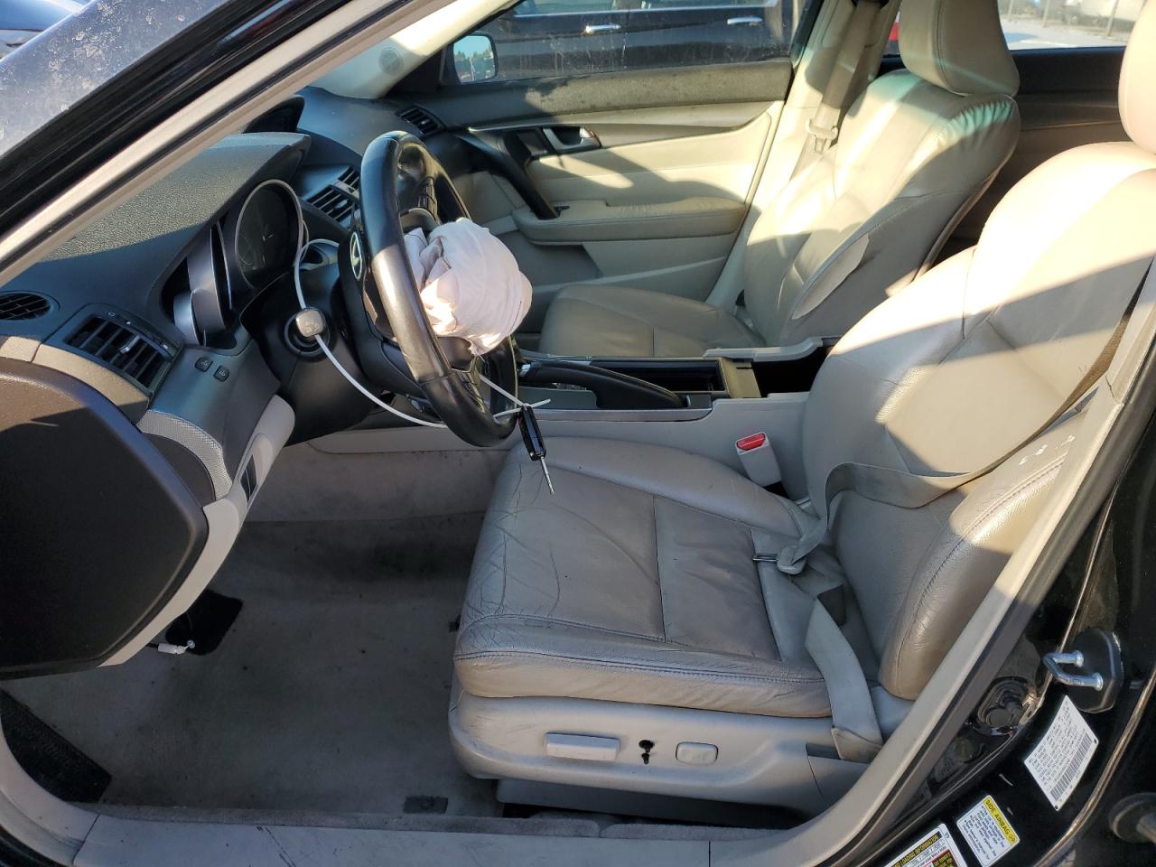 2009 Acura TL VIN 19UUA86209A025088 Copart auction photo, front end / side damage thumbnail 7