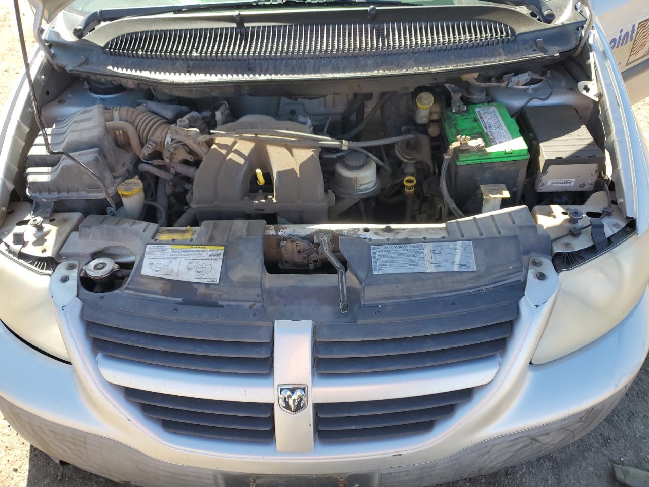 2007 Dodge Caravan VIN 1D4GP25B97B217516 Copart auction photo, all over damage thumbnail 13