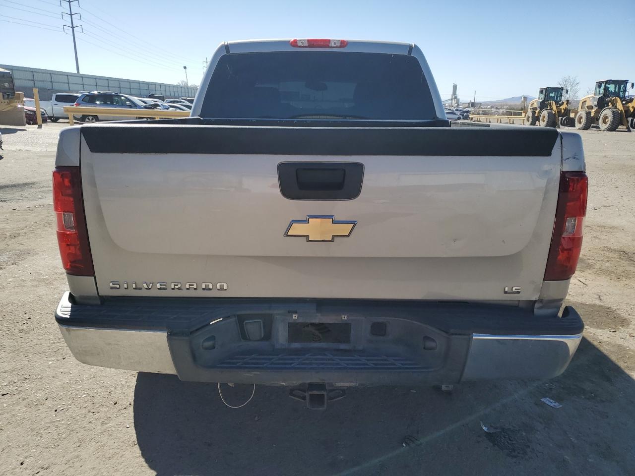 2009 Chevrolet Silverado VIN 3GCEK13C59G228693 Copart auction photo, front end / rear end damage thumbnail 6