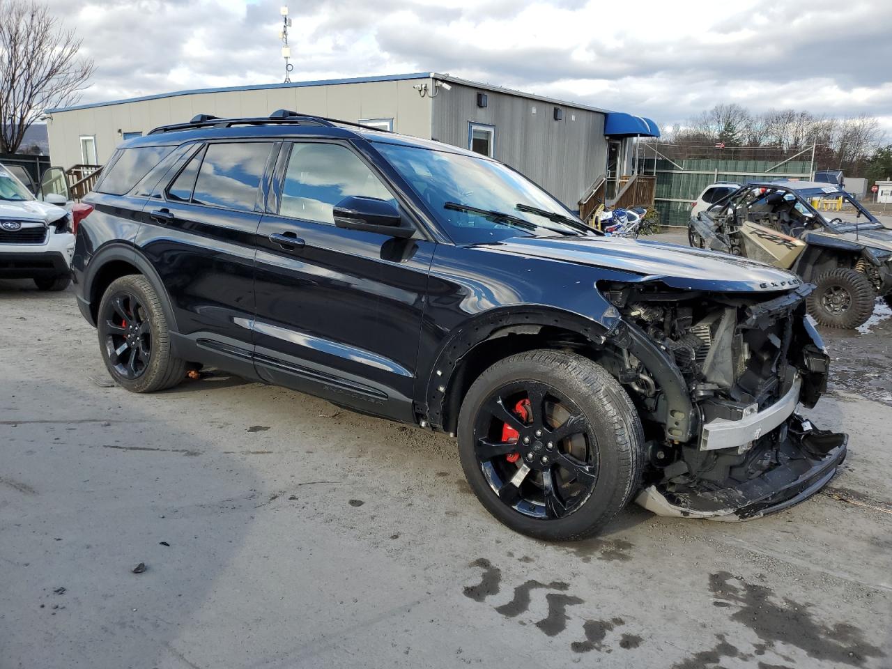 2020 Ford Explorer VIN 1FM5K8GC4LGA87553 Copart auction photo, front end damage thumbnail 4