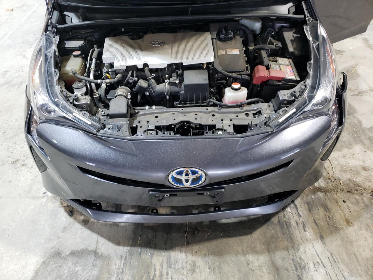 2016 Toyota Prius VIN JTDKBRFU8G3011466 Copart auction photo, front end / side damage thumbnail 12