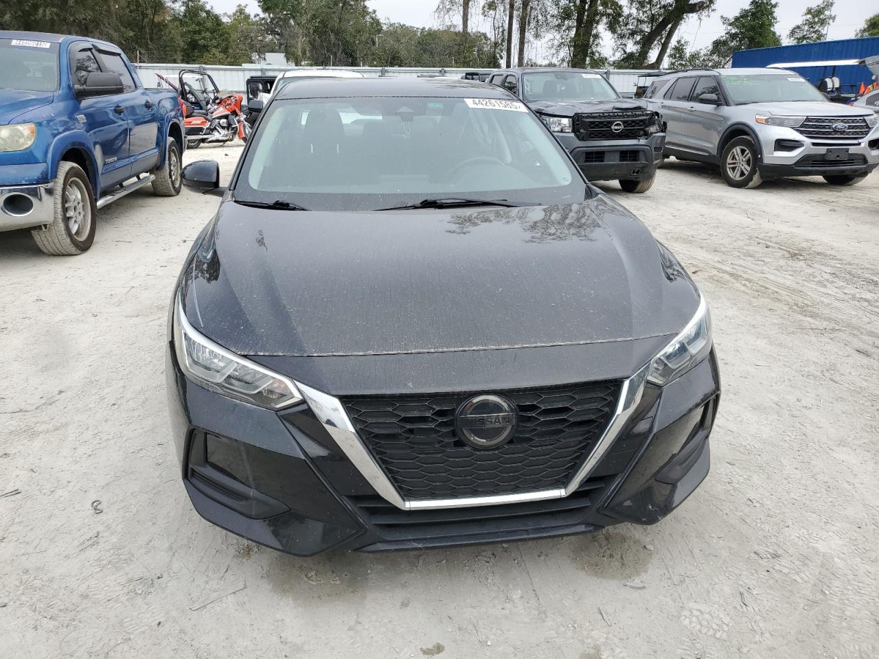 2020 Nissan Sentra VIN 3N1AB8BV0LY312094 Copart auction photo, side / rear end damage thumbnail 5