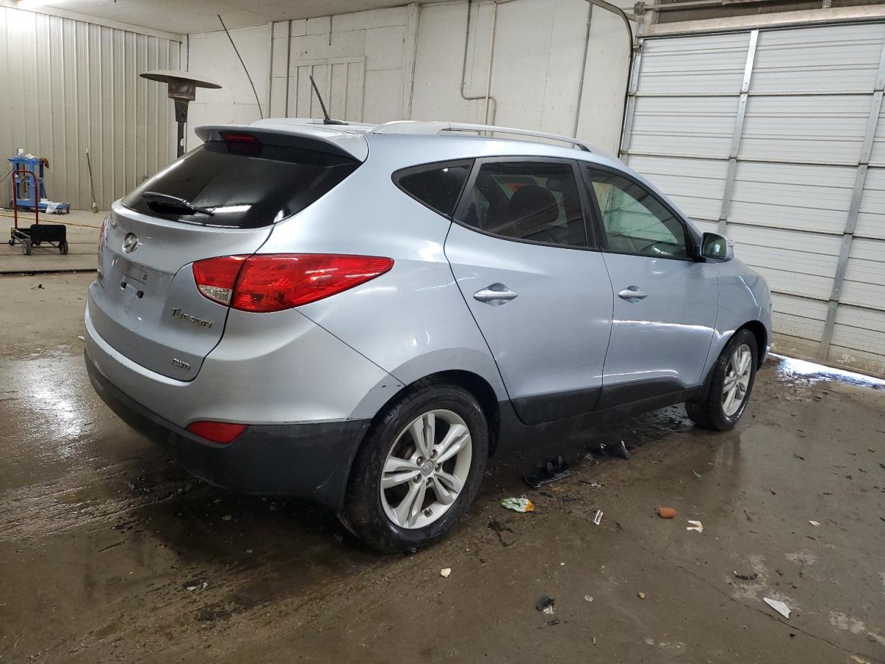 2013 Hyundai Tucson VIN KM8JUCAC0DU604645 Copart auction photo, water/flood damage thumbnail 3