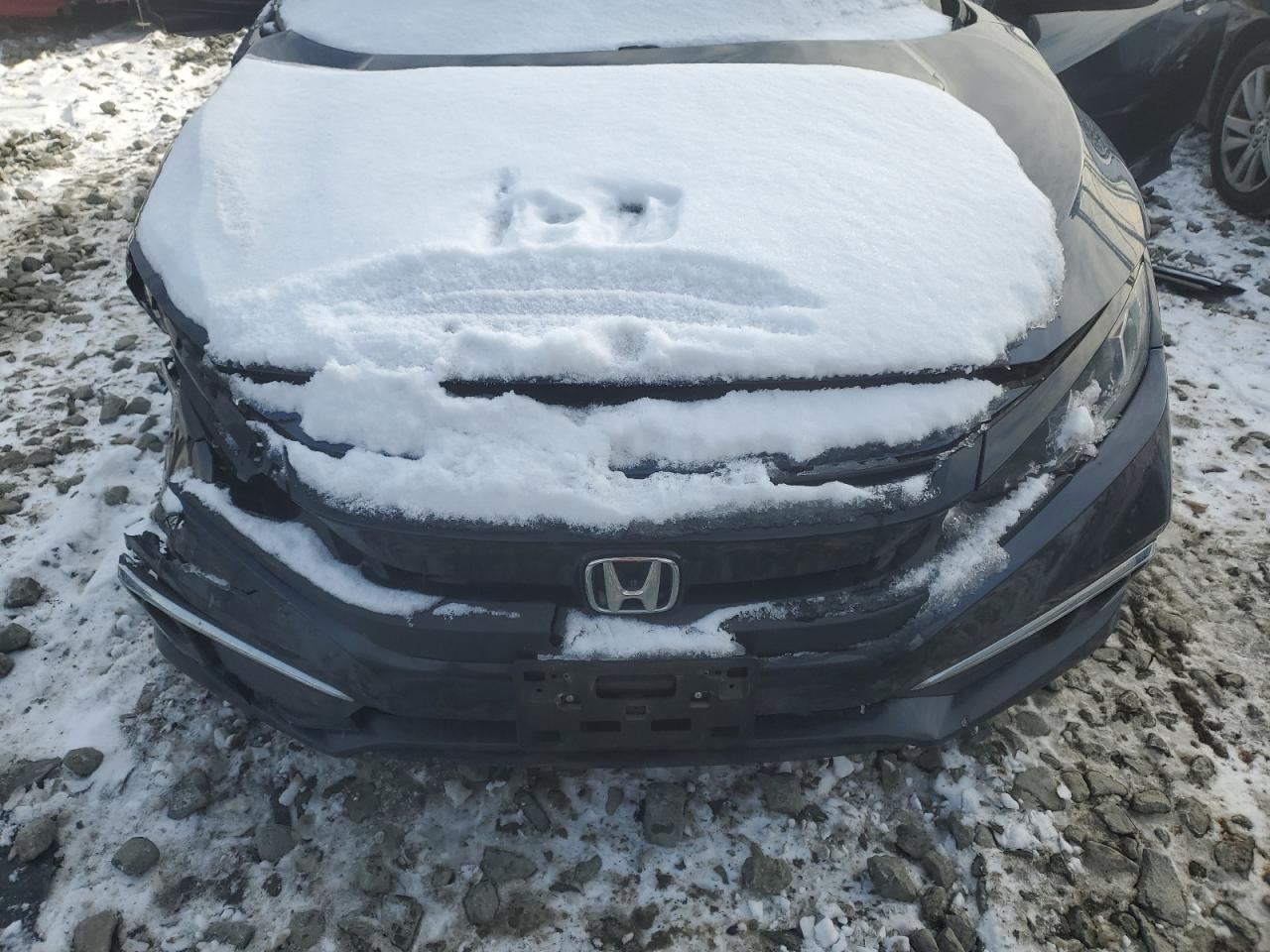 2020 Honda Civic VIN 19XFC1F38LE200466 Copart auction photo, front end damage thumbnail 11