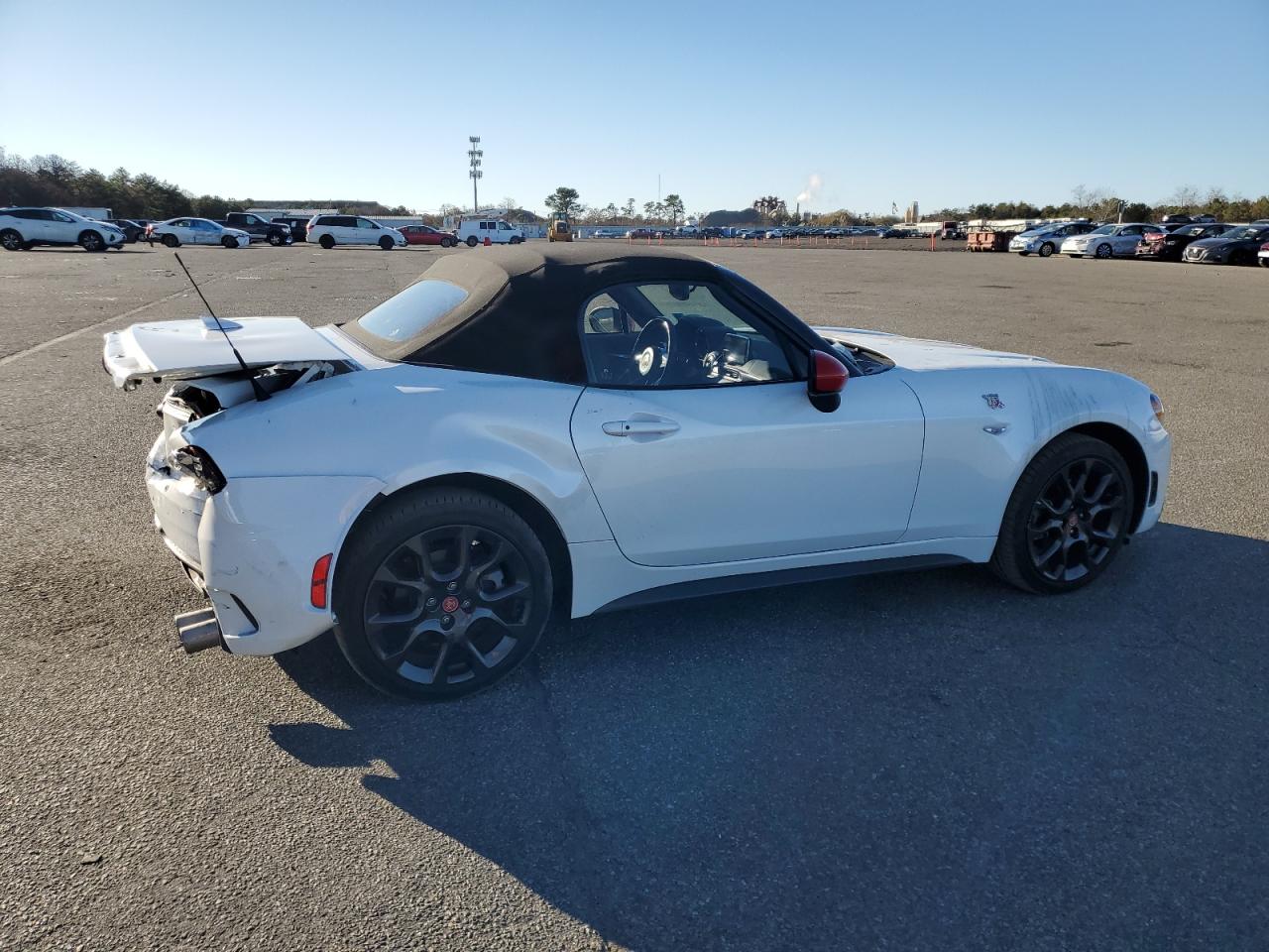 2020 Fiat 124 Spider VIN JC1NFAEK1L0145179 Copart auction photo, rear end / minor dent/scratches damage thumbnail 3