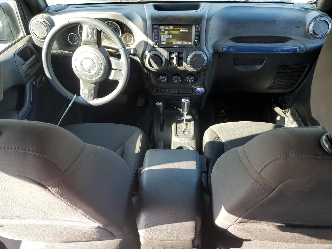 2017 Jeep Wrangler VIN 1C4BJWDG8HL683480 Copart auction photo, rollover damage thumbnail 8