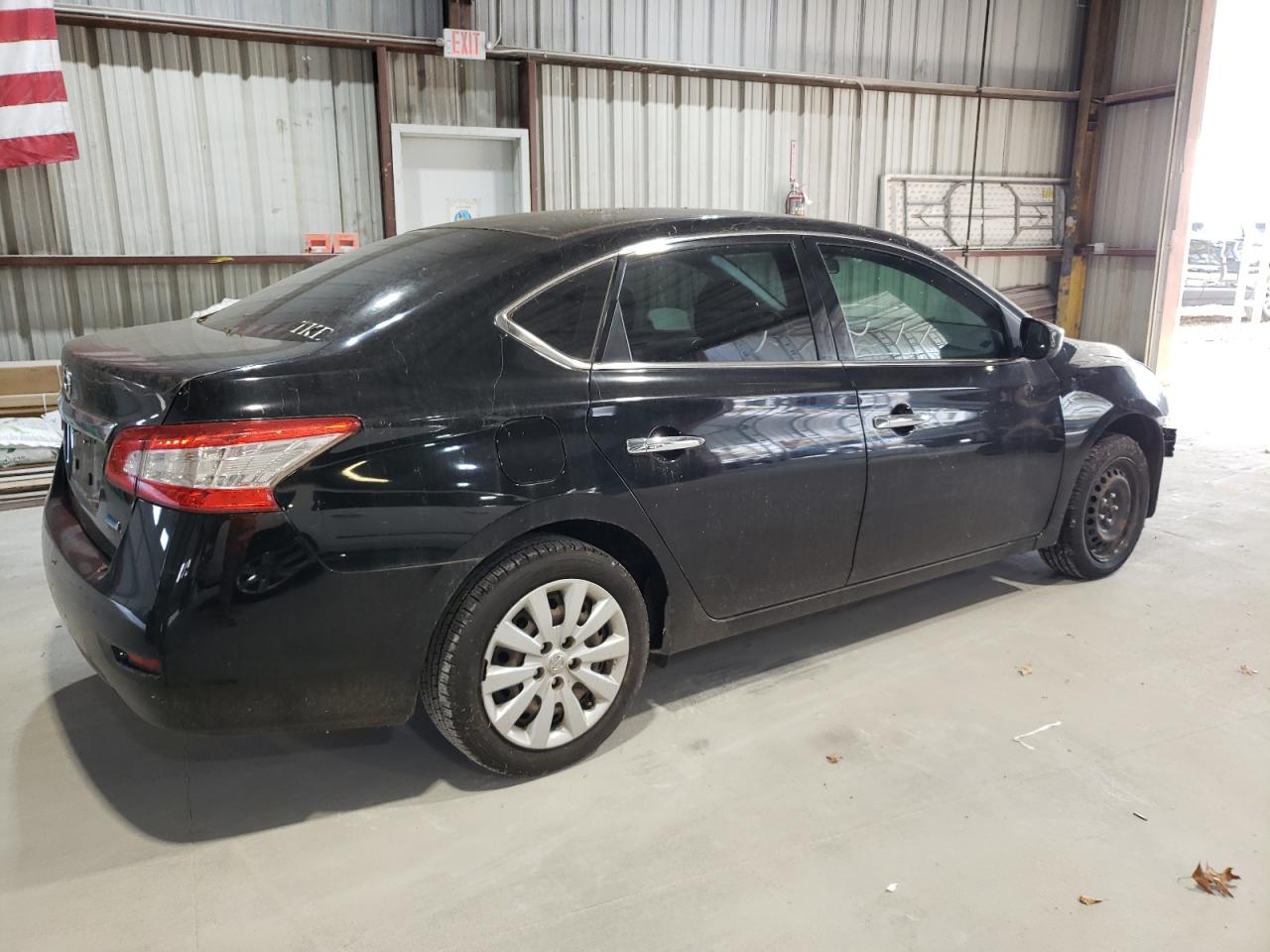 2014 Nissan Sentra VIN 3N1AB7AP5EY338058 Copart auction photo, front end / minor dent/scratches damage thumbnail 3