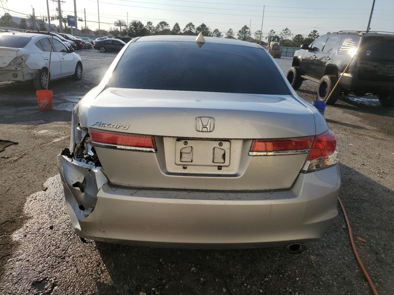 2012 Honda Accord VIN 1HGCP2F39CA040678 Copart auction photo, rear end damage thumbnail 6