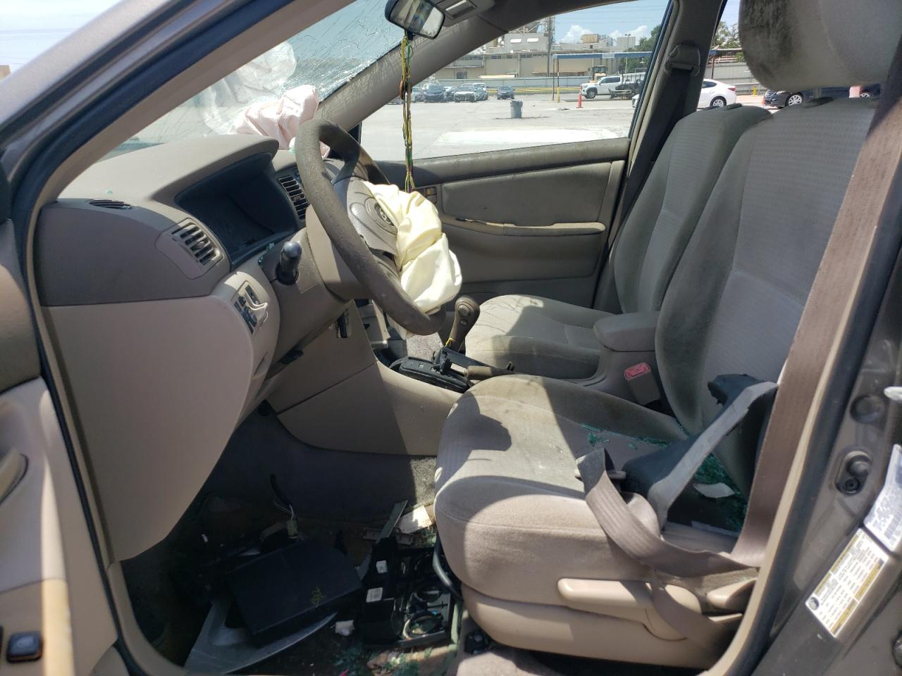 2007 Toyota Corolla VIN 1NXBR32EX7Z888456 Copart auction photo, all over damage thumbnail 7