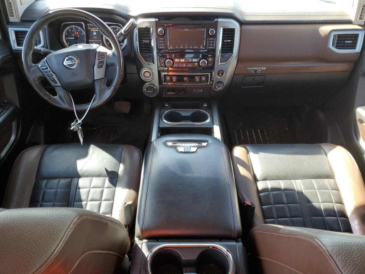 2019 Nissan Titan VIN 1N6AA1E52KN518299 Copart auction photo, rear end damage thumbnail 8
