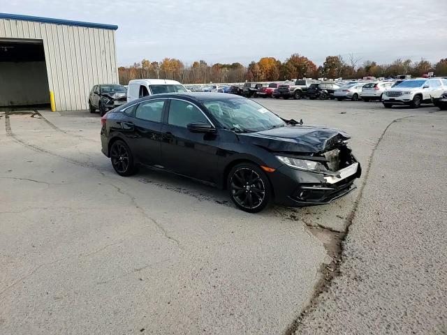 2020 Honda Civic VIN 2HGFC2F89LH572860 Copart auction photo, front end / side damage thumbnail 11