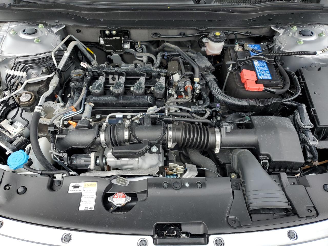 2022 Honda Accord VIN 1HGCV1F33NA095789 Copart auction photo, water/flood damage thumbnail 11