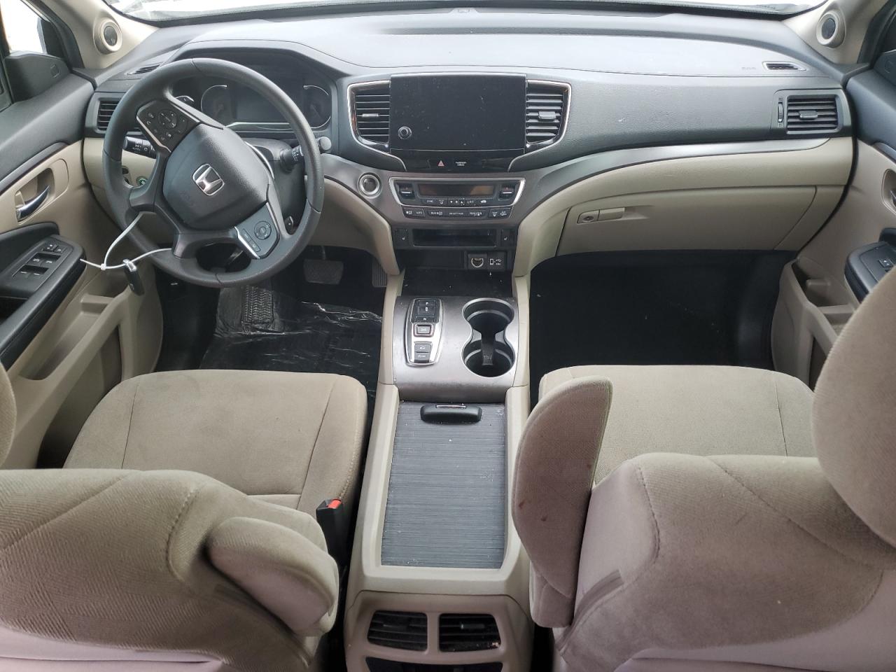2021 Honda Pilot VIN 5FNYF6H33MB046318 Copart auction photo, all over damage thumbnail 8