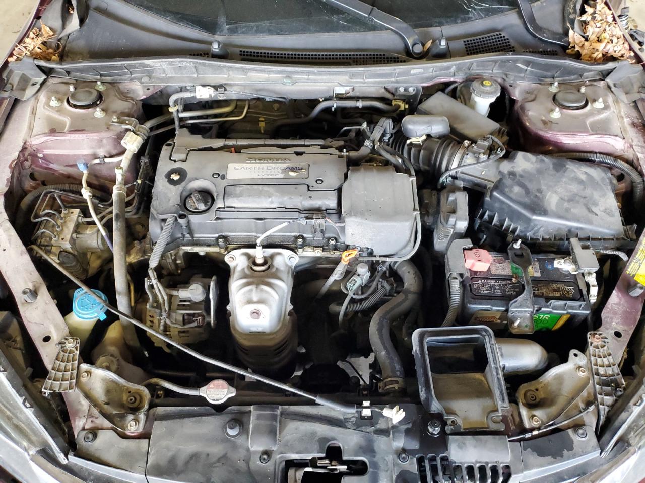 2015 Honda Accord VIN 1HGCR2F39FA185248 Copart auction photo, rollover / undercarriage damage thumbnail 12