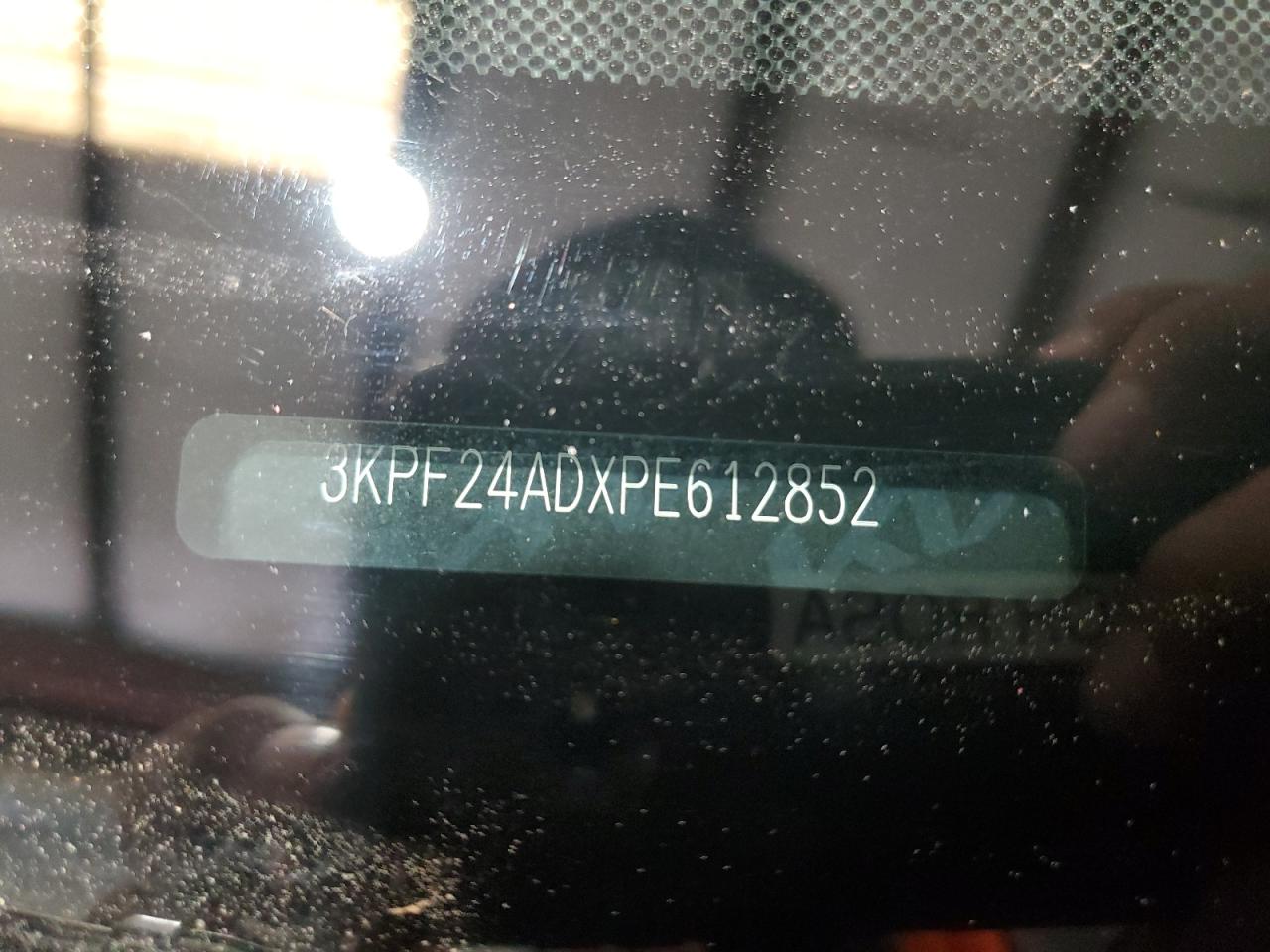 2023 KIA Forte VIN 3KPF24ADXPE612852 Copart auction photo, side / front end damage thumbnail 12