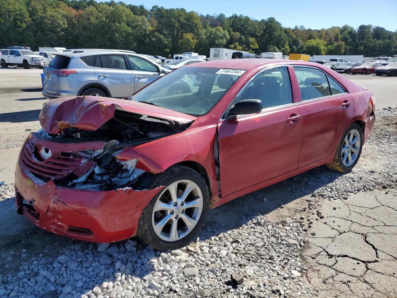 2007 Toyota Camry VIN JTNBE46K873074085