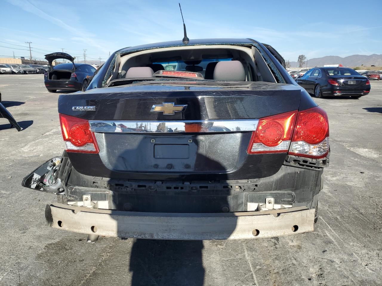 2012 Chevrolet Cruze VIN 1G1PC5SH5C7245466 Copart auction photo, all over damage thumbnail 6