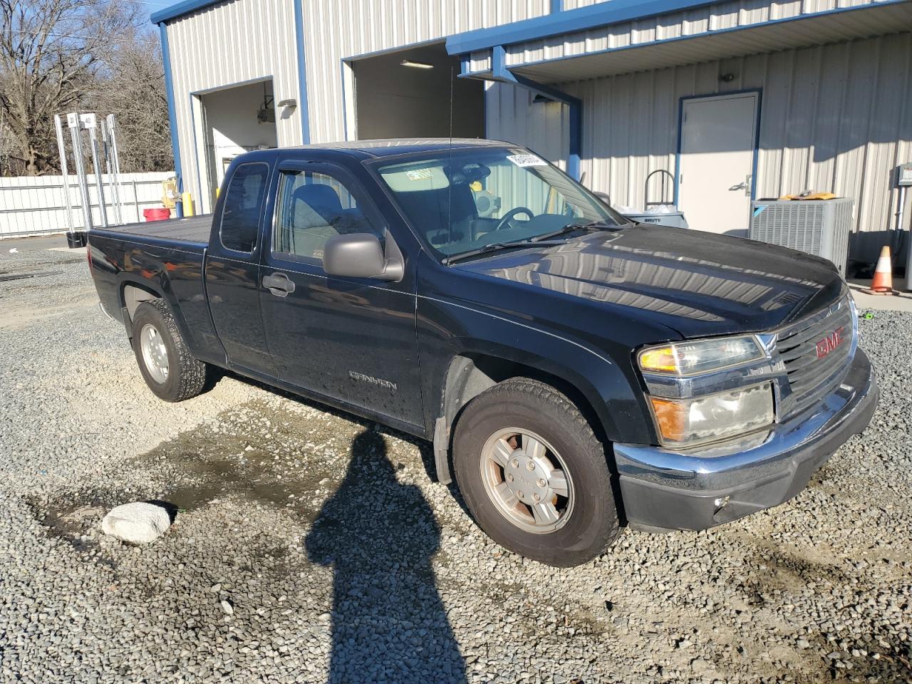 2004 GMC Canyon VIN 1GTCS196748109180 Copart auction photo, undercarriage damage thumbnail 4