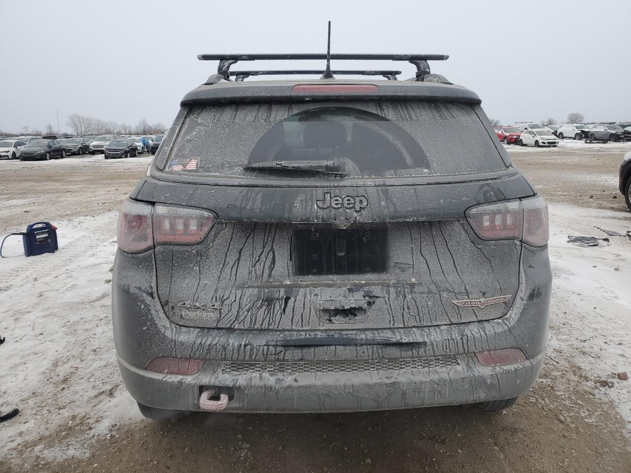 2018 Jeep Compass VIN 3C4NJDDB0JT501108 Copart auction photo, front end damage thumbnail 6
