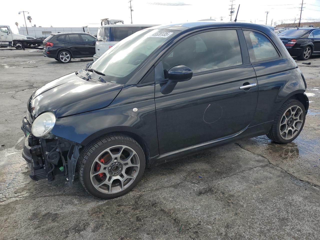 2013 Fiat 500 VIN 3C3CFFBR4DT563074
