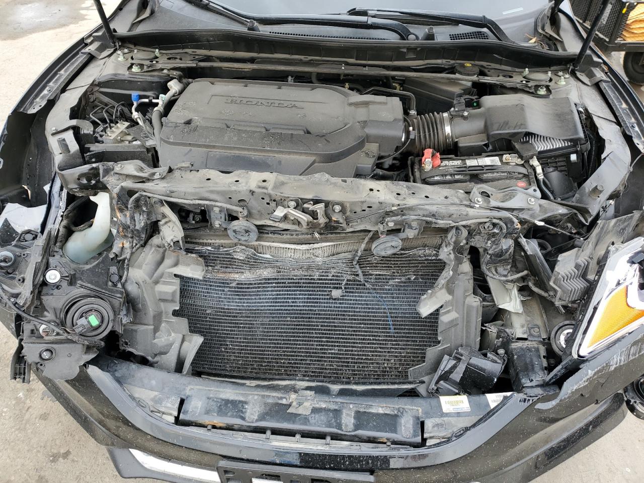2017 Honda Accord VIN 1HGCR3F05HA022501 Copart auction photo, front end damage thumbnail 11