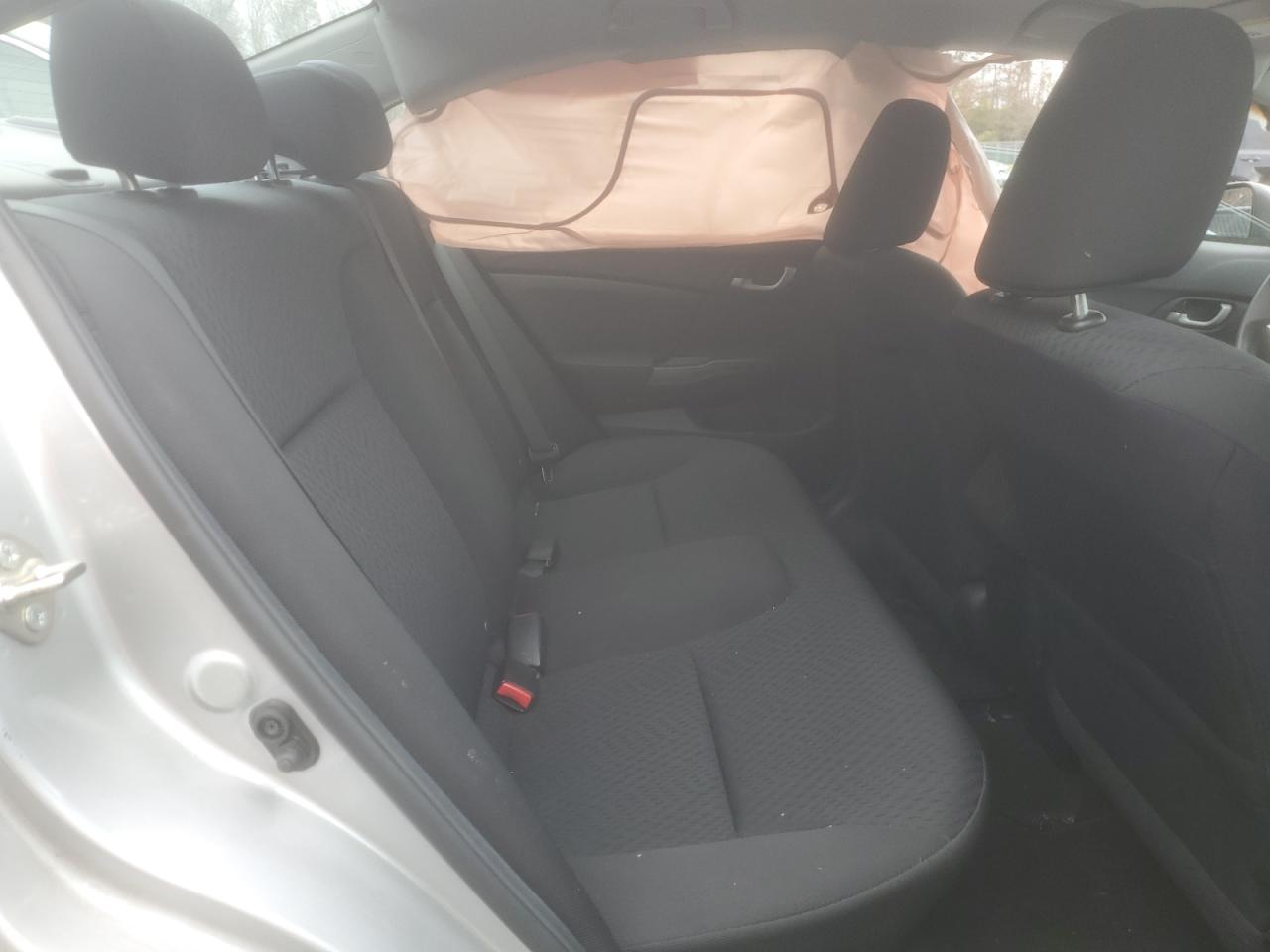2015 Honda Civic VIN 2HGFB2F77FH550550 Copart auction photo, front end / side damage thumbnail 10