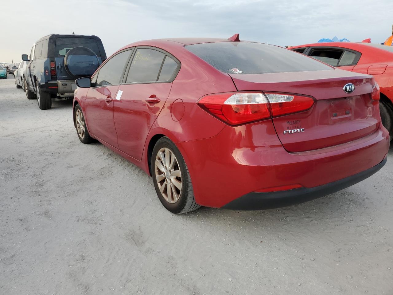2016 KIA Forte VIN KNAFX4A65G5608171 Copart auction photo, water/flood damage thumbnail 3