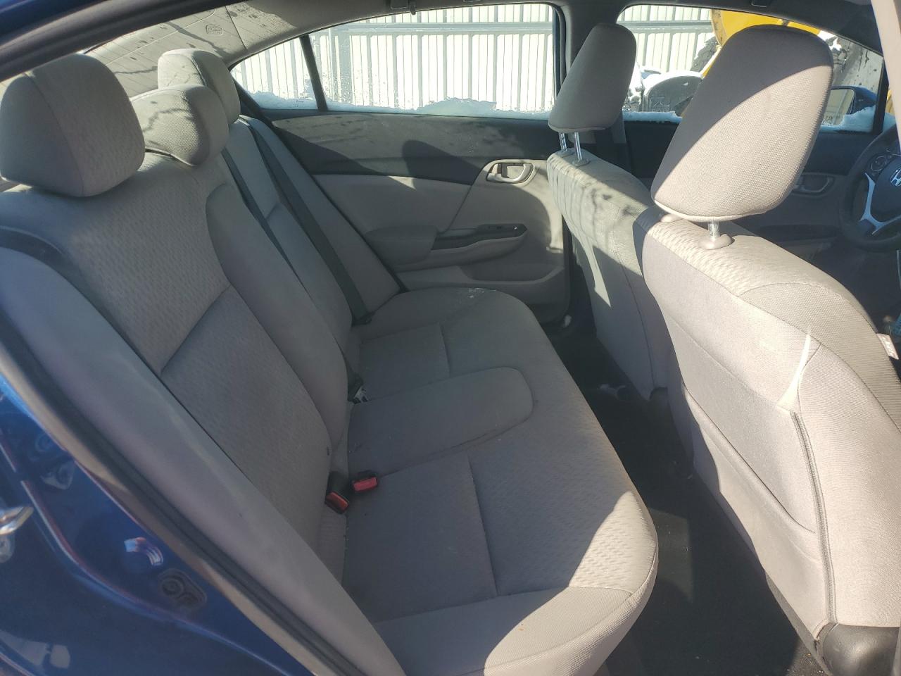 2015 Honda Civic VIN 19XFB2F50FE049475 Copart auction photo, side damage thumbnail 10
