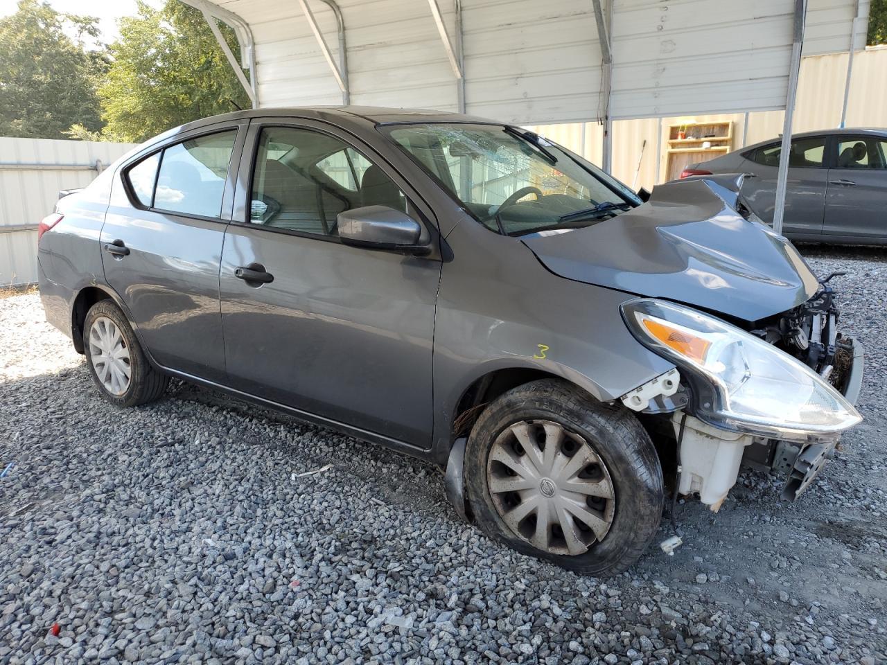 2017 Nissan Versa VIN 3N1CN7AP3HL82100X Copart auction photo, front end damage thumbnail 4