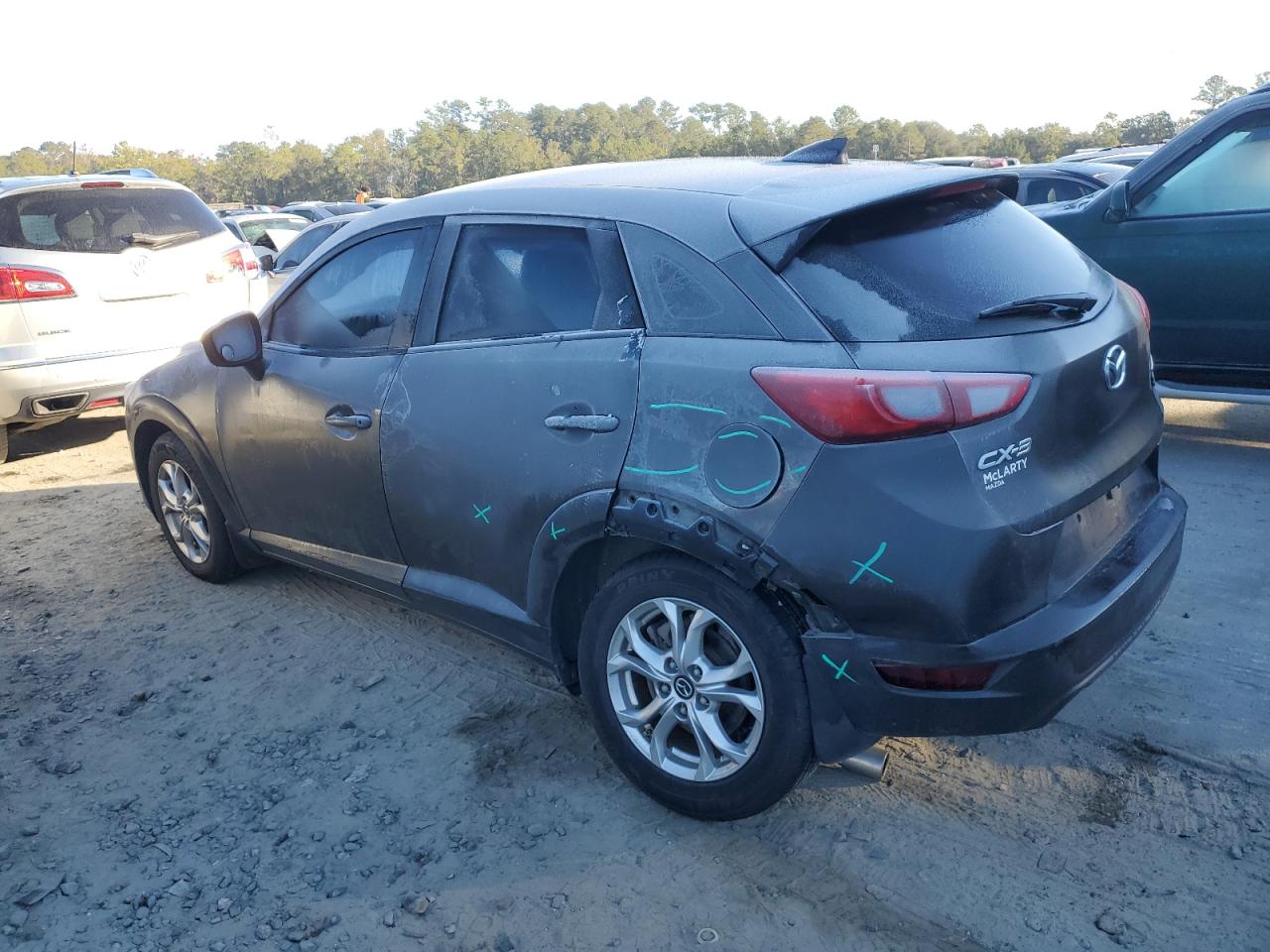 2019 Mazda CX-3 VIN JM1DKDB75K1419679 Copart auction photo, rear end damage thumbnail 2