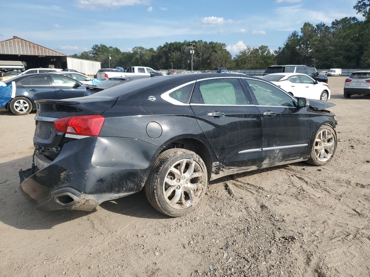 2015 Chevrolet Impala VIN 2G1165S35F9100836 Copart auction photo, rollover damage thumbnail 3