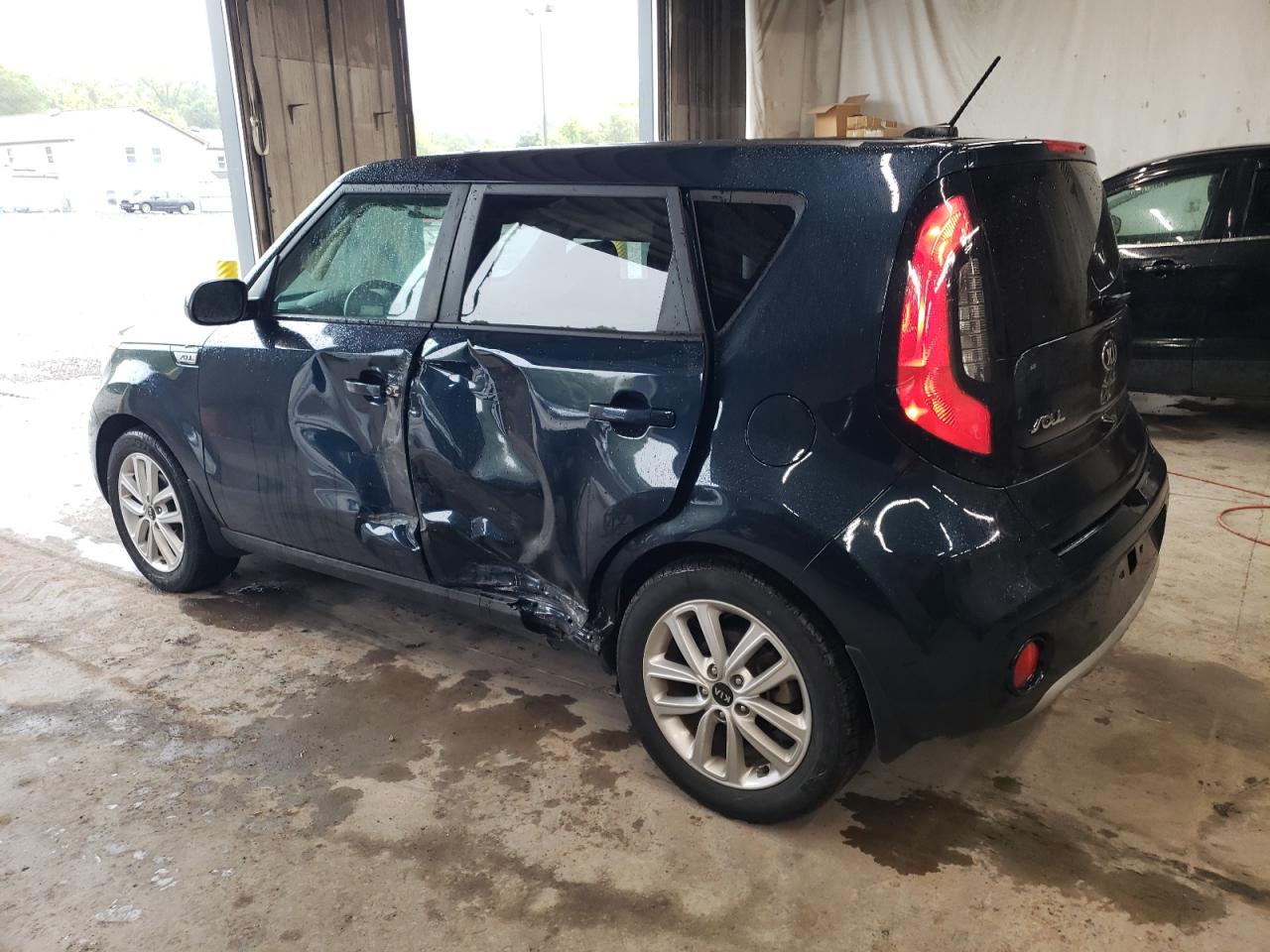 2019 KIA Soul VIN KNDJP3A56K7674708 Copart auction photo, side damage thumbnail 2