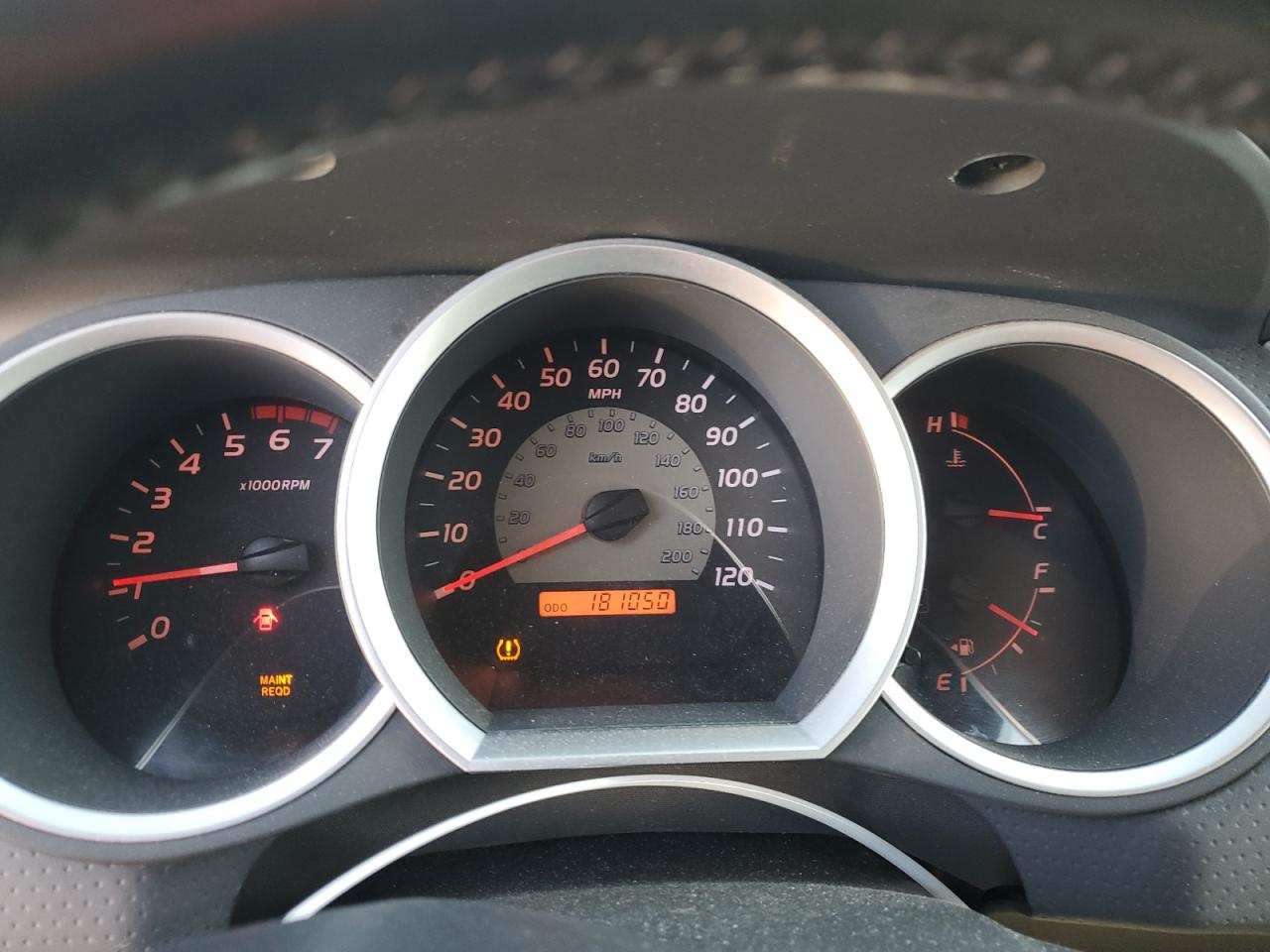 2009 Toyota Tacoma VIN 3TMKU72NX9M018837 Copart auction photo, front end damage thumbnail 9