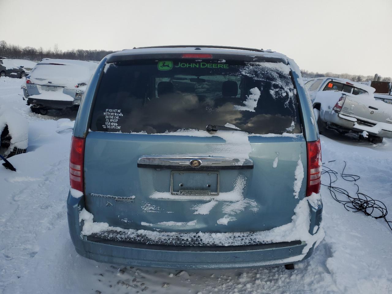 2008 Chrysler Town & Country VIN 2A8HR54P58R794601 Copart auction photo, front end damage thumbnail 6