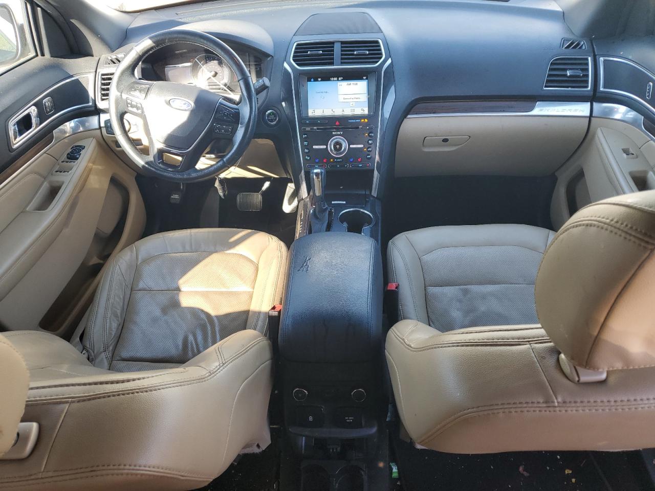 2017 Ford Explorer VIN 1FM5K8F85HGC52109 Copart auction photo, rear end / minor dent/scratches damage thumbnail 8