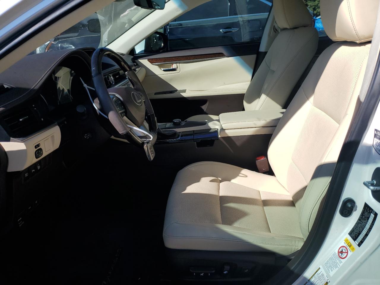 2017 Lexus ES VIN 58ABK1GG0HU042477 Copart auction photo, front end damage thumbnail 7