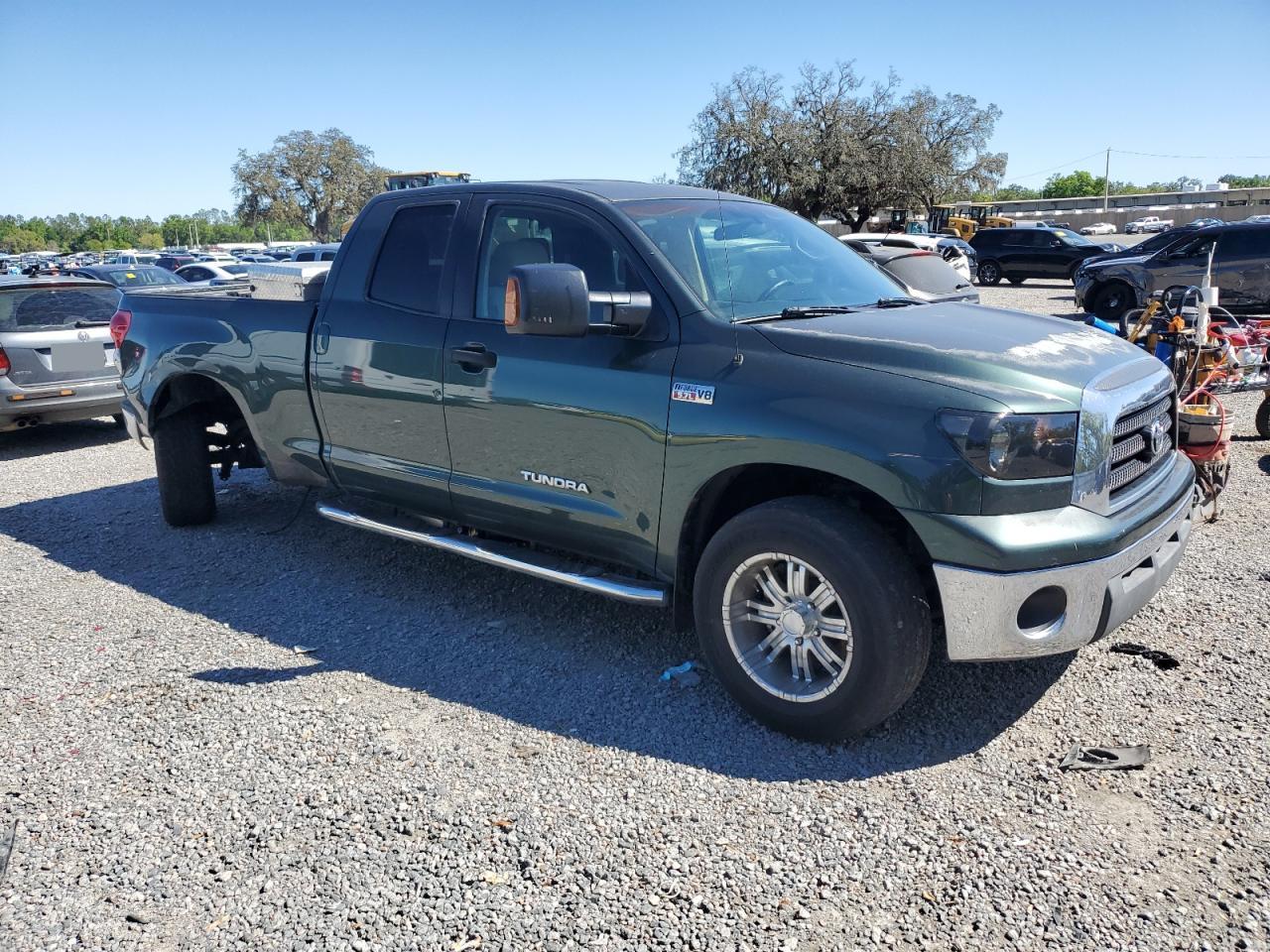 2007 Toyota Tundra VIN 5TFRV54157X017483 Copart auction photo, rear end damage thumbnail 4