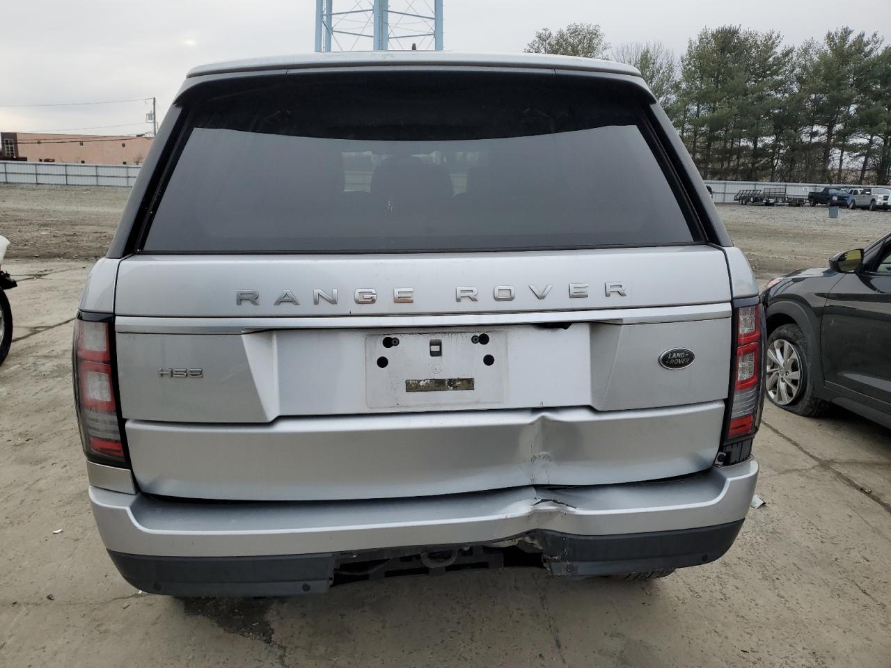 2016 Land Rover Range Rover VIN SALGS2PF9GA300325 Copart auction photo, front end / rear end damage thumbnail 6