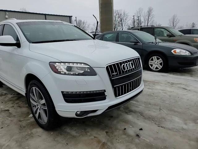 2015 Audi Q7 VIN WA1VMBFE3FD016892 Copart auction photo, side / front end damage thumbnail 14